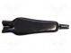 Insulator  3kV  black  PVC  79mm  BU-27