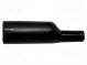 Insulator  3kV  black  silicone  48mm