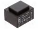Transformer  encapsulated  1.5VA  230VAC  18V  83mA  PCB  70g