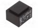 Transformer  encapsulated  1.5VA  24VAC  15V  100mA  PCB  81g