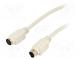 Cable  PS/2 socket,PS/2 plug  5m  grey  connection 1  1