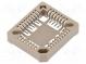 Socket  integrated circuits  PLCC32  SMT  phosphor bronze  tinned