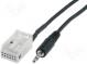 Aux adapter  Jack 3,5mm  Audi  1.5m