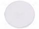 Sublens  round  Mat  polycarbonate  H  3.4mm  Ø  41mm