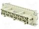 Connector  HDC  contact insert  female  C146  PIN  24  24+PE  16A