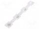 LED lens  rectangular  transparent  50°  Application  C16585