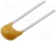 Capacitor  ceramic  MLCC,monolithic  22nF  100V  X7R  ±10%  THT