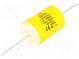 Capacitor  polyester  0.47uF  Leads  axial  ESR  4.8mΩ  THT  ±5%