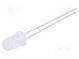 LED  5mm  blue  8200÷16800mcd  15°  20mA  3÷3.8V  Front  convex