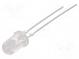 LED  5mm  green  16800÷90500mcd  15°  20mA  3÷3.8V  Front  convex