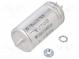 Capacitor  motors, run  15uF  470V  Ø40x78mm  -25÷85°C  ±5%  10000h