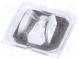 LED lens  square  Mat  PMMA plexiglass  transparent  H  10.82mm