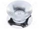 LED lens  round  milky  14÷18°  Mounting  adhesive tape  H  11.7mm