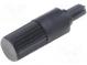Knob  shaft knob  black  Ø4mm  Application  CA6