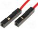 Connection cable  PIN  1  250mm  Colour  red  Pcs  10