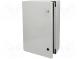 Enclosure  wall mounting  X 615mm  Y 415mm  Z 230mm  CAB  grey