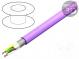 Wire  CAN bus  2x2x0,22mm2  stranded  Cu  PVC  violet  30V  none