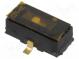 Switch  slide  Pos  2  SPDT  0.1A/6VDC  ON-ON  Mounting  SMT