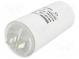 Capacitor  motors, run  60uF  450V  Ø50x106mm  -25÷70°C  ±5%  3000h