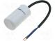 Capacitor  motors, run  16uF  450V  Ø42x70mm  -25÷70°C  ±5%  3000h