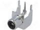 Socket  RCA  female  angled 90°  THT  Marker  black