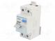 RCD breaker  Inom  40A  Ires  100mA  Max surge current  250A  DIN