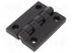 Hinge  Width  80mm  technopolymer PA  black  H  102mm