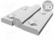 Hinge  Width  60mm  technopolymer PA  white  H  60mm
