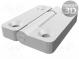 Hinge  Width  49.5mm  technopolymer PA  black  H  65mm