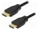 Кабель  HDMI 1.4  вилка HDMI,с обеих сторон  2м  черный