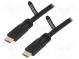 Кабель  HDMI 1.4  вилка HDMI,с обеих сторон  25м  черный