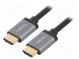 Кабель  HDCP,HDMI 2.0  вилка HDMI,с обеих сторон  5м  черный