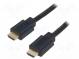 Кабель  HDCP 2.2,HDMI 2.0  вилка HDMI,с обеих сторон  3м  черный