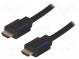 Кабель  HDCP 2.2,HDMI 2.0  вилка HDMI,с обеих сторон  5м  черный