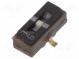 Switch  slide  Pos  3  SPDT  0.1A/6VDC  ON-OFF-ON  Mounting  SMT