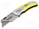 Knife  carton, leather  Handle material  aluminum  155mm