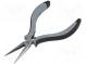 Pliers  straight, half-rounded nose  ESD  Blade length 40mm