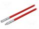 Shaft  fiberglass  Load 275 kg  Overall len 2m  D 7mm