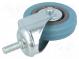 Transport wheel  Ø  100mm  W  25mm  H  130mm  torsional,with lever