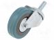 Transport wheel  Ø  75mm  W  21mm  H  100mm  torsional,with lever
