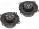 Car loudspeakers  two-way  100mm  100W  80÷20000Hz  4Ω  42mm  -87dB