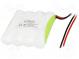Re-battery  Ni-MH  C  4.8V  4000mAh  250mm leads  Cells quantity  4