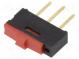 Switch  slide  Pos  2  SPDT  0.5A/12VDC  ON-ON  Mounting  THT