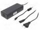 Power supply  switched-mode  12VDC  8.33A  Out  5,5/2,1  100W  83%