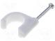 Holder  white  on round candble  100pcs  with and nandil  Ø  10mm