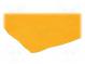Upholstery cloth  1500x700mm  yellow  self-adhesive