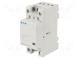 Contactor  4-pole installation  25A  230VAC,230VDC  NC x4  CMUC