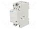 Contactor  4-pole installation  25A  230VAC,230VDC  CMUC