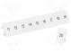 Relays accessories  label  A kit consists of 10 marker tags