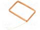 RFID antenna  125kHz  1.35mH  33x49.5x3mm